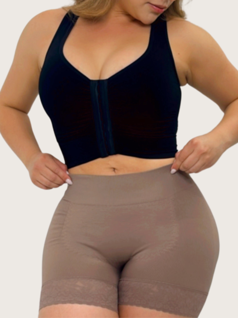 72 BABY LIFT soft tummy tucking shorts with a seamless invisible booty lift will give you a perfect lift great for any bodytype or glute size
