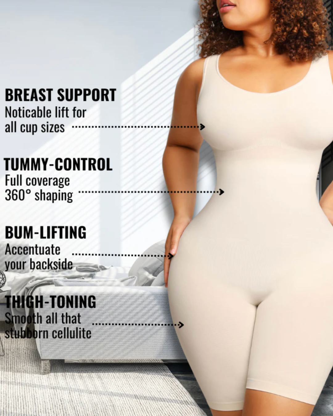 002 Thick strap Angel Curves VERY SOFT COMPRESSION